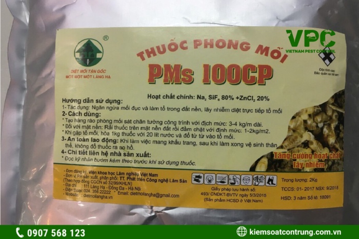 Thuốc phòng chống mối PMS 100
