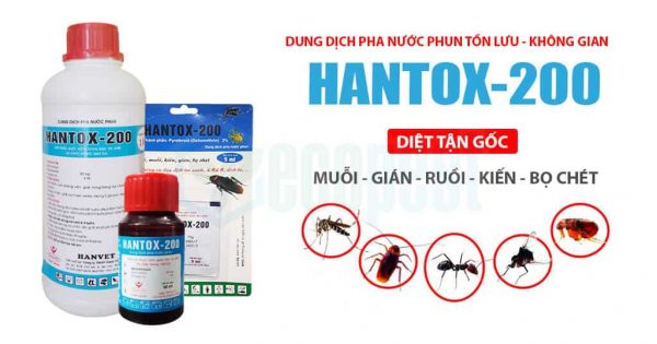 Thuốc diệt bọ chét Hantox 200 đặc trị tận gốc bọ chét